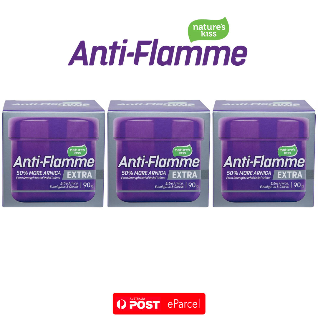 Nature's Kiss Anti-Flamme 90g Tubs 3 PACK