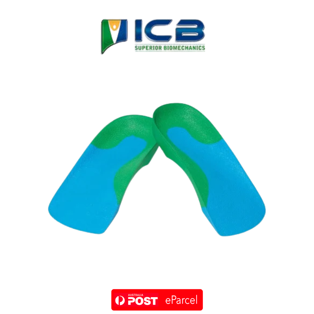 ICB Dual Density Sports Orthotics 2/3 Length