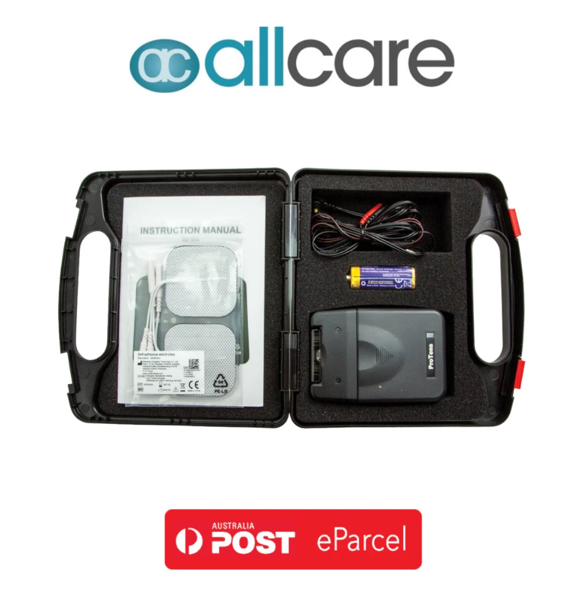 Allcare ProTENS Portable TENS Machine Battery Included