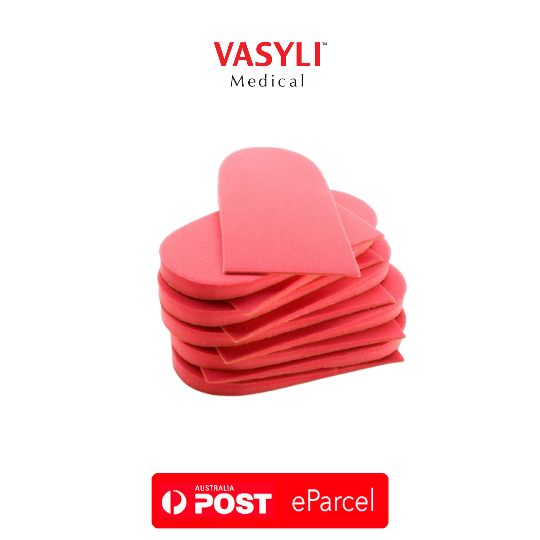 Vasyli Heel Raises Pack of 5 Pairs (10 total)
