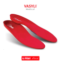 Vasyli Full Length Red High Density Orthotics
