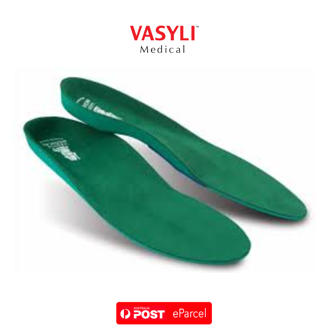 Vasyli Full Length Green Light Density Orthotics