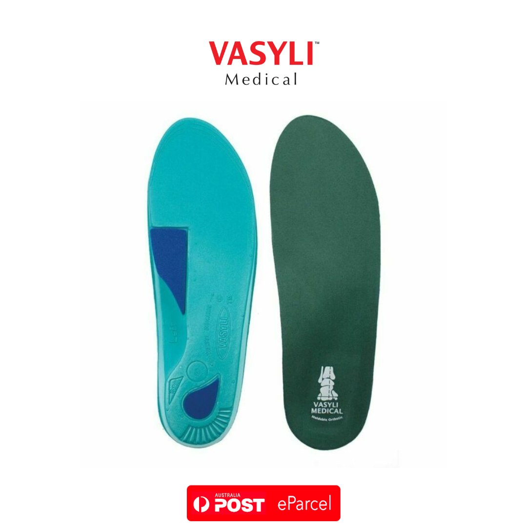 Vasyli Full Length Green Light Density Orthotics