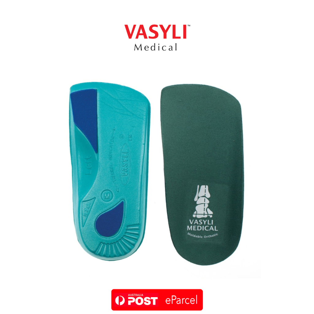 Vasyli 3/4 Length Green Light Density Orthotics
