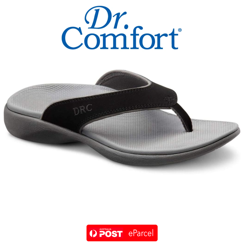 Dr Comfort Shannon Women's Thongs Black