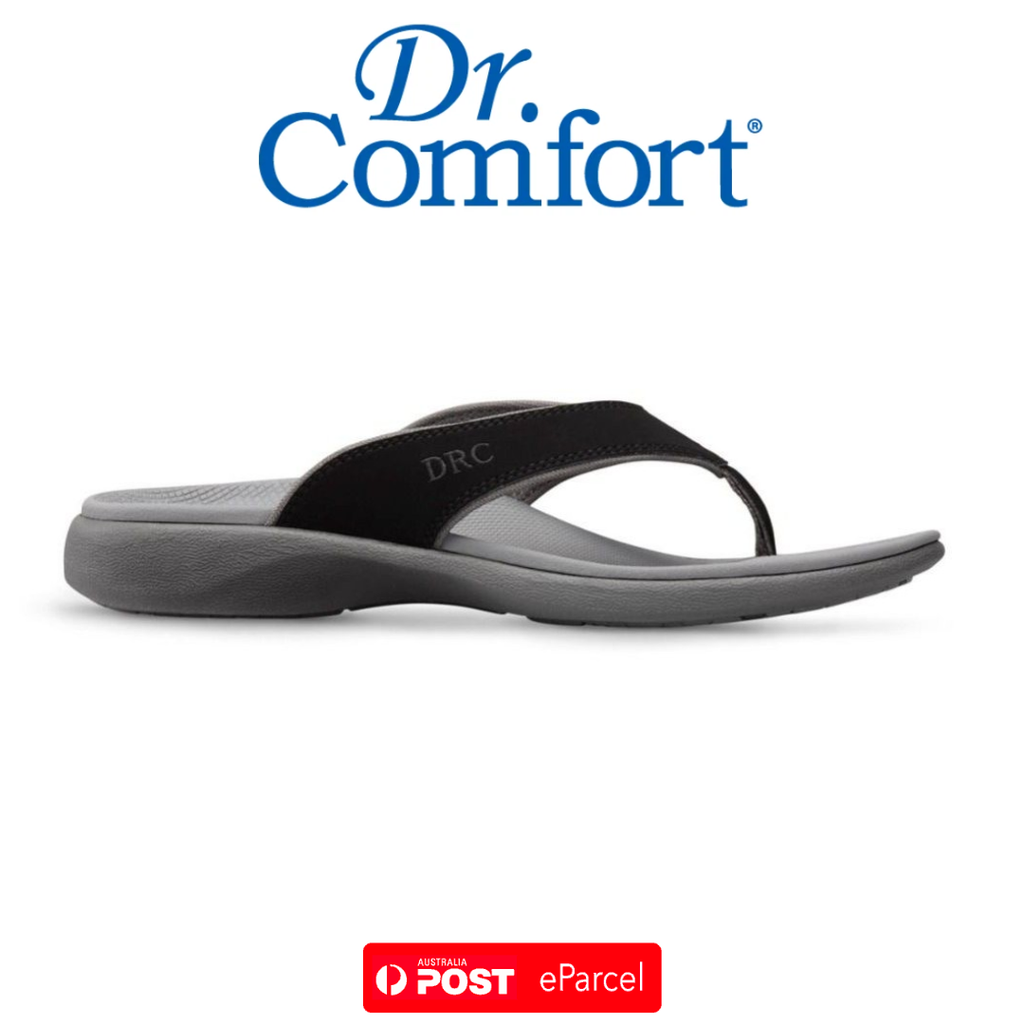 Dr Comfort Shannon Women's Thongs Black