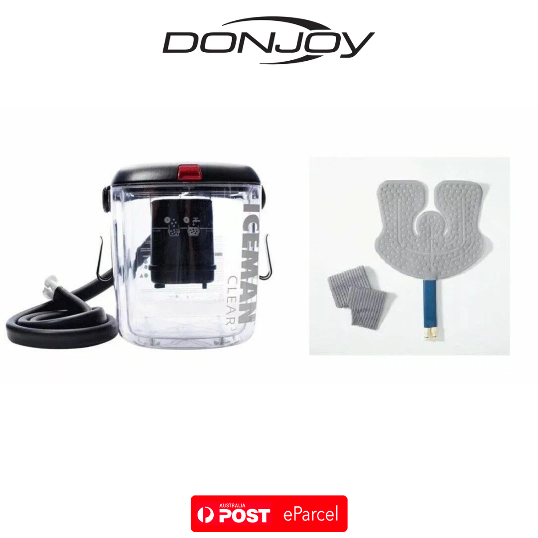 Donjoy Iceman CLEAR3 Cold Therapy Unit with Universal Pad