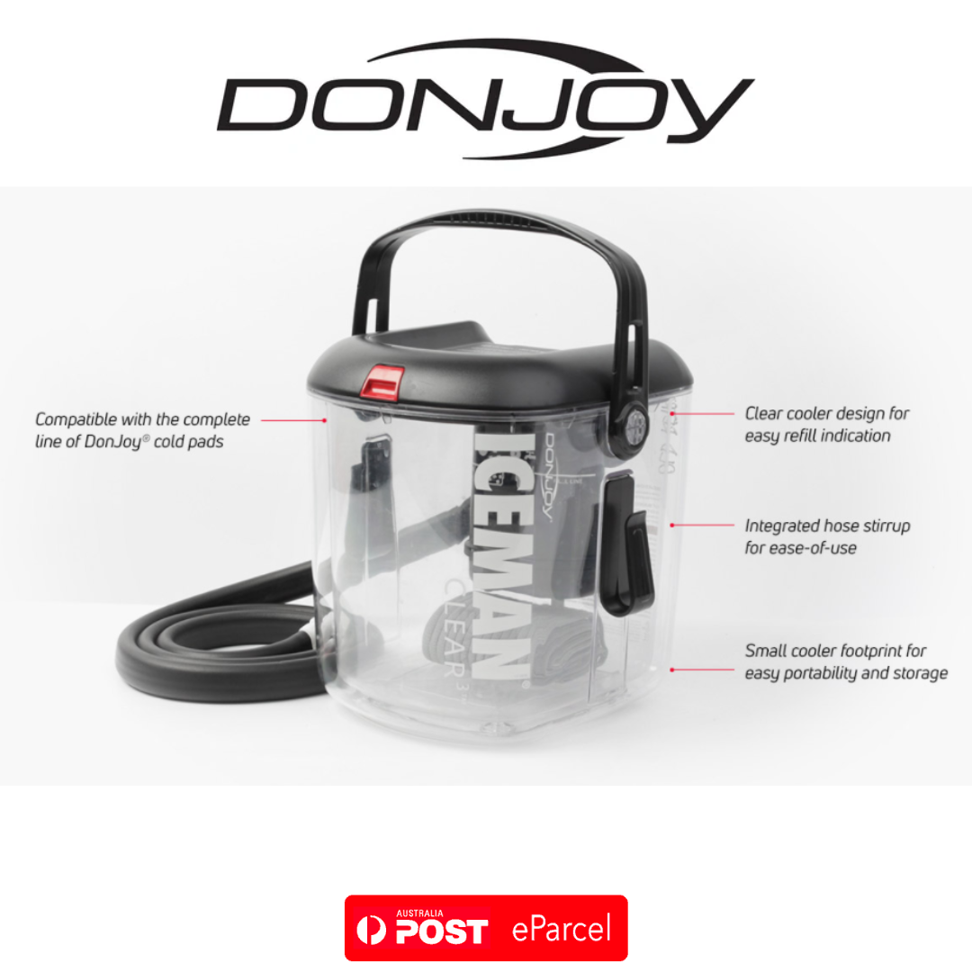 Donjoy Iceman CLEAR3 Cold Therapy Unit with Universal Pad