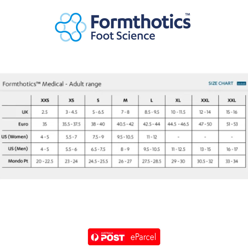 Formthotics Everyday Industry Workfit Orthotics (Orange/Black)