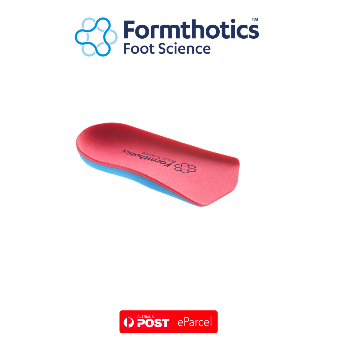Formthotics Original Dual Medium Density Orthotics (Red/Blue) 3/4 Length