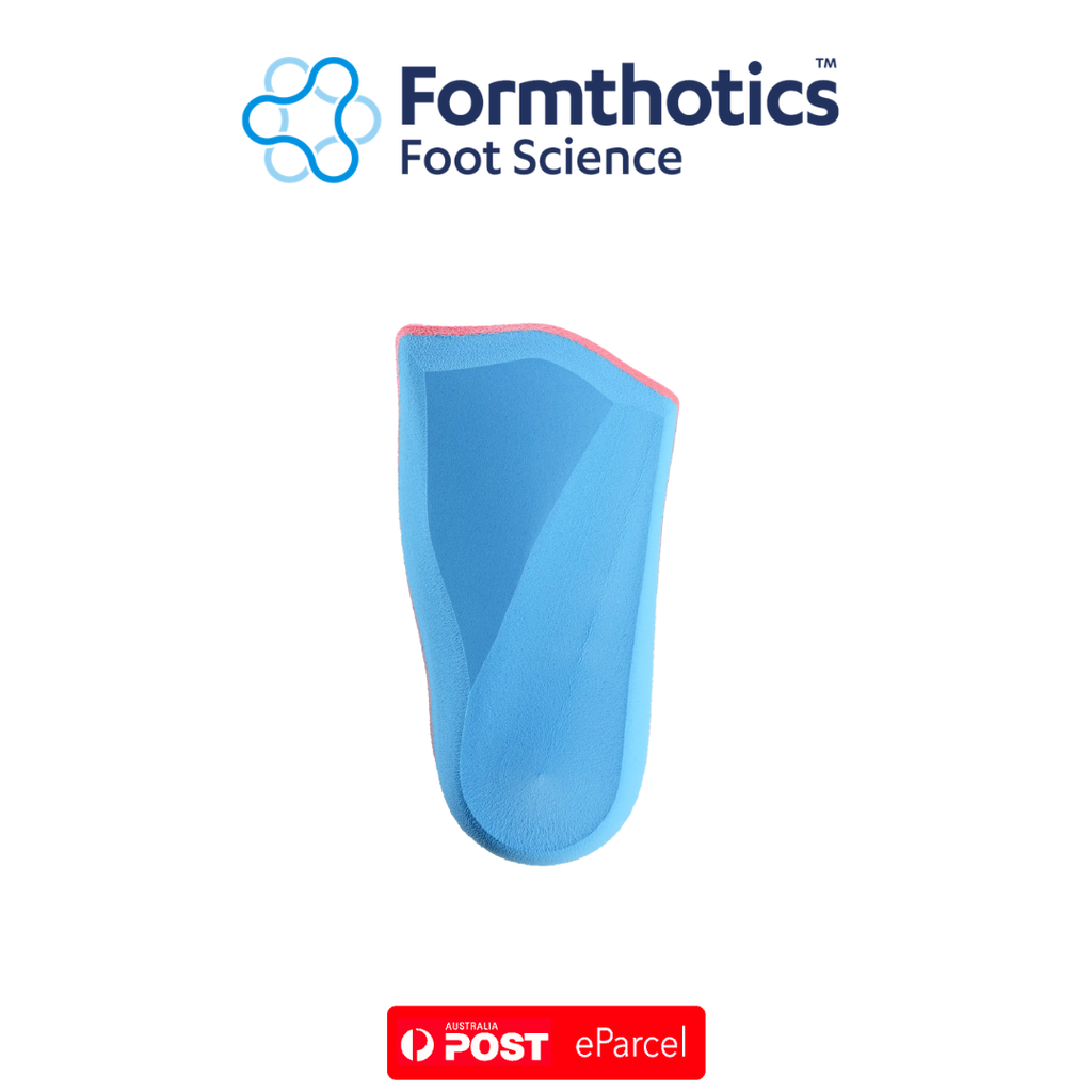 Formthotics Original Dual Medium Density Orthotics (Red/Blue) 3/4 Length