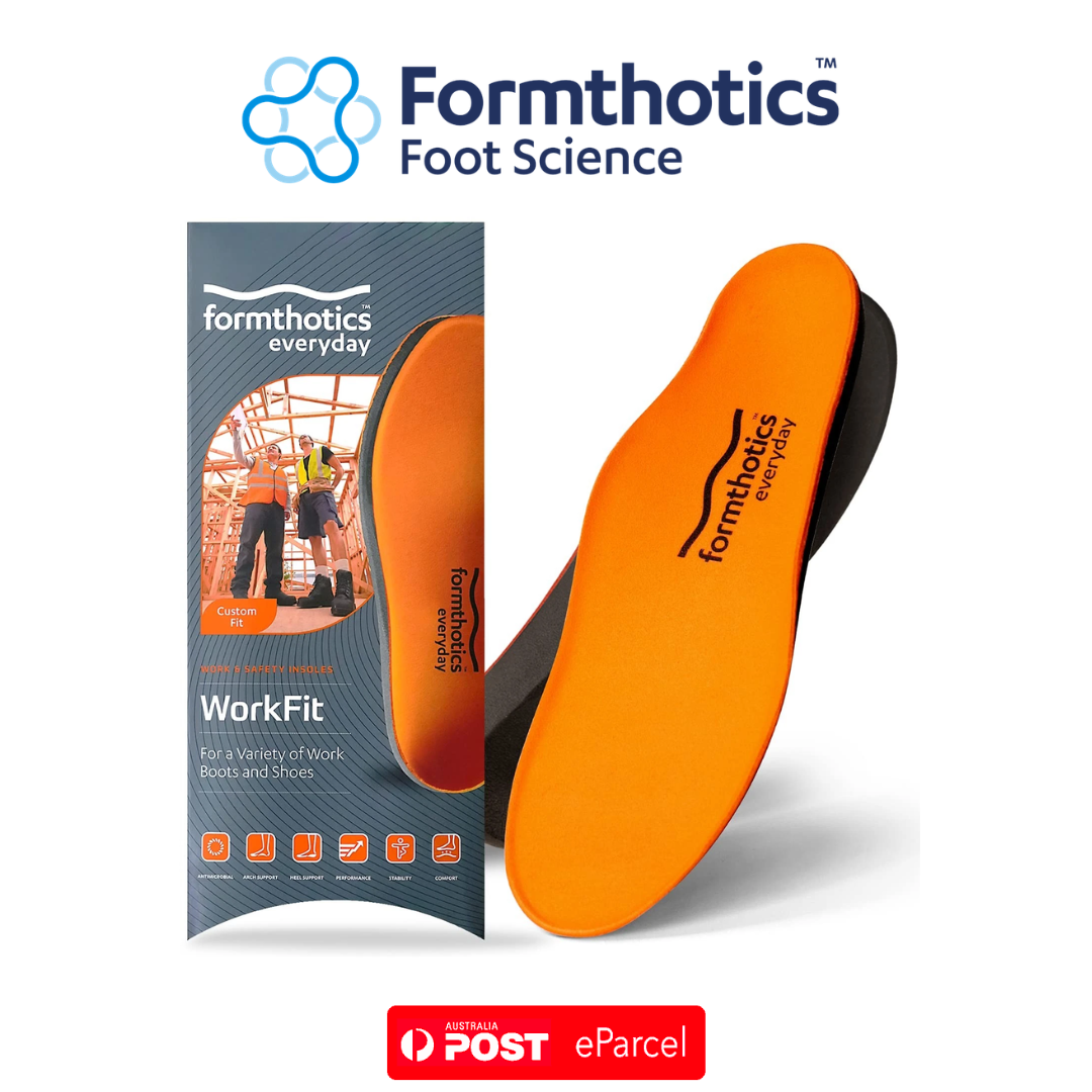Formthotics Everyday Industry Workfit Orthotics (Orange/Black)