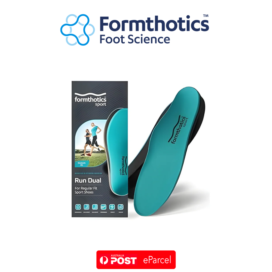 Formthotics Sport Run Dual Density Orthotics (Teal/Black)
